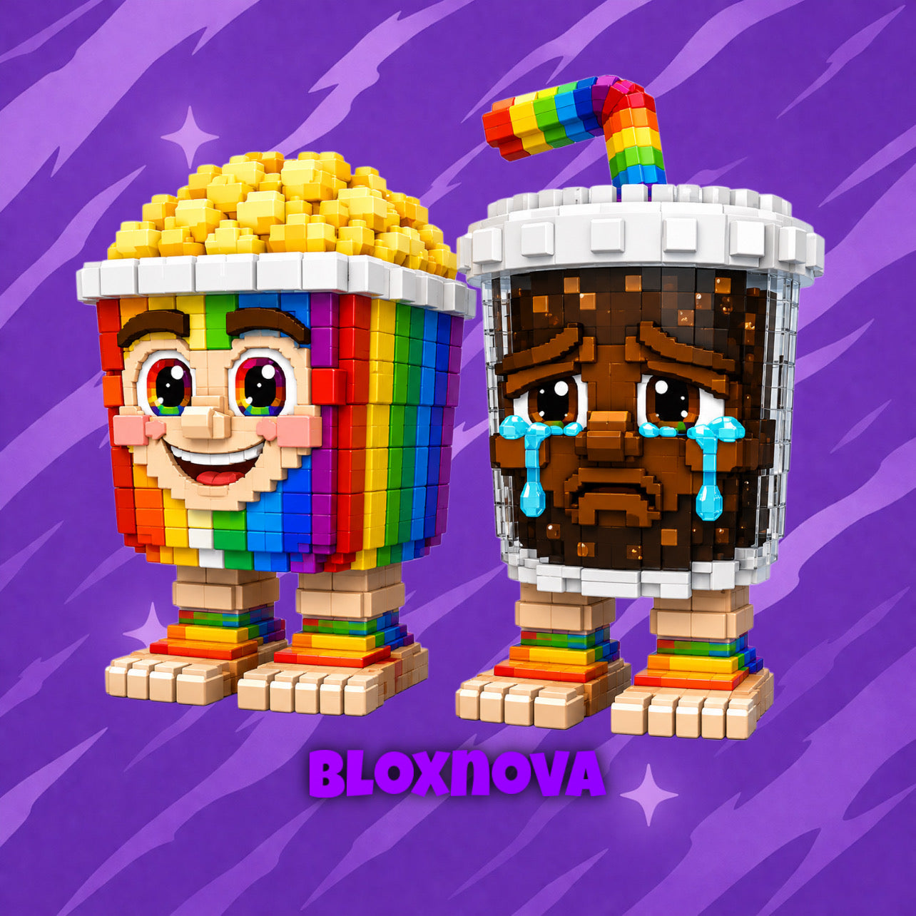 Rainbow Popcuru and Fizzuru