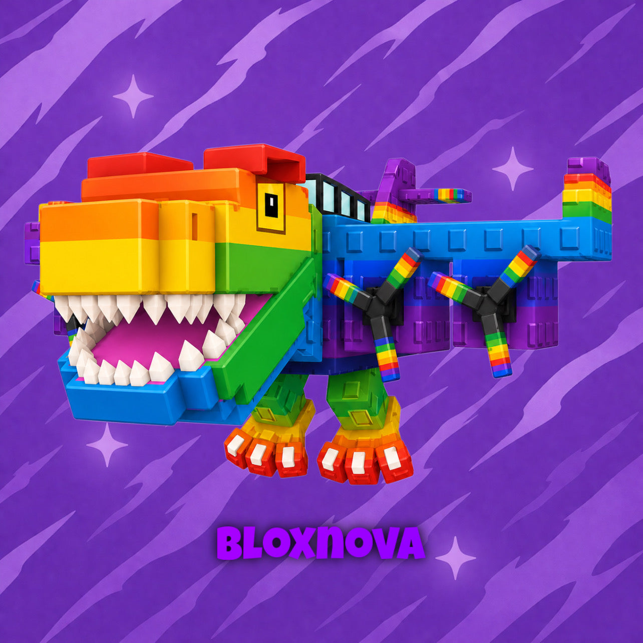 Rainbow Nuclearo Dinossauro